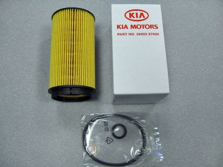 Filtr oleju (wkład) Kia Sportage 2004-, Carens, Cerato diesel